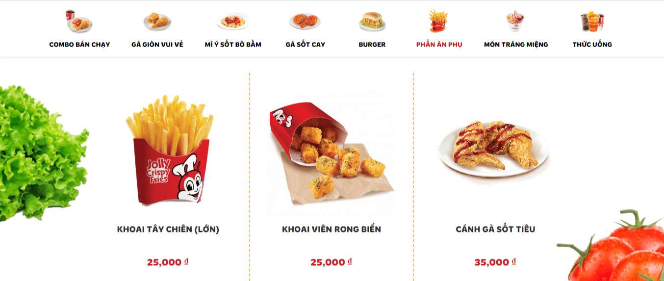 Jollibee menu combo