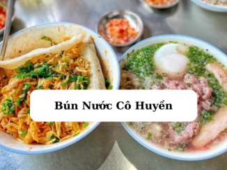 review bún nước cô huyền