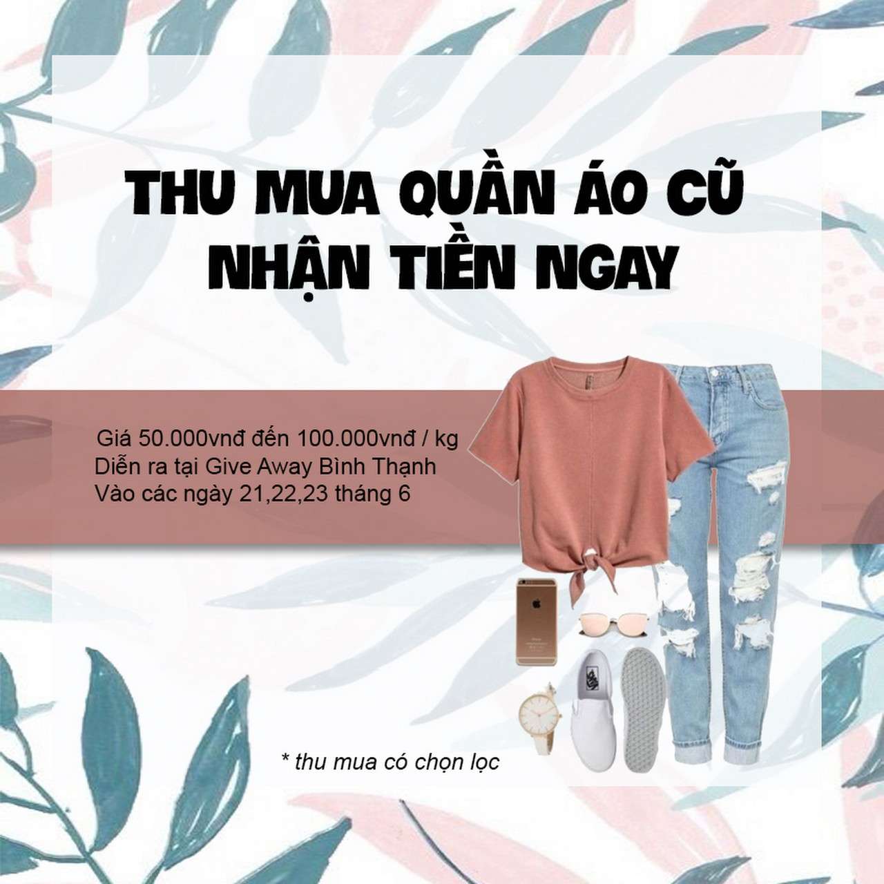 thu mua quần áo cũ TPHCM