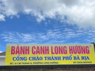 bánh canh long hương menu/ Thực đơn/ Giá