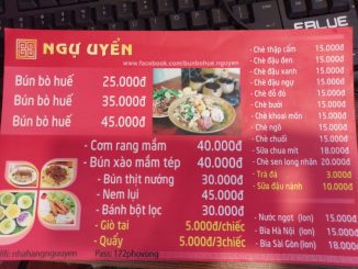 Bún bò huế ngự uyển