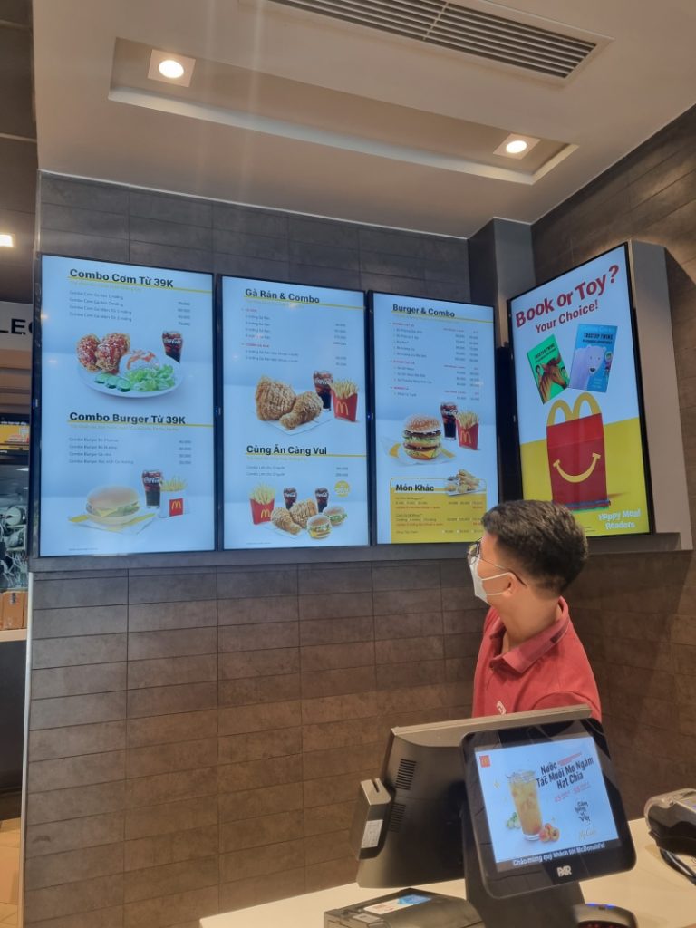 mcdonald's menu