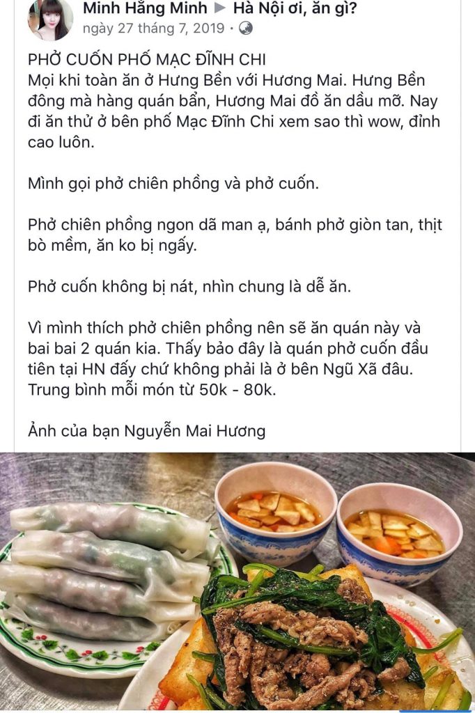 Phở cuốn Chinh Thắng