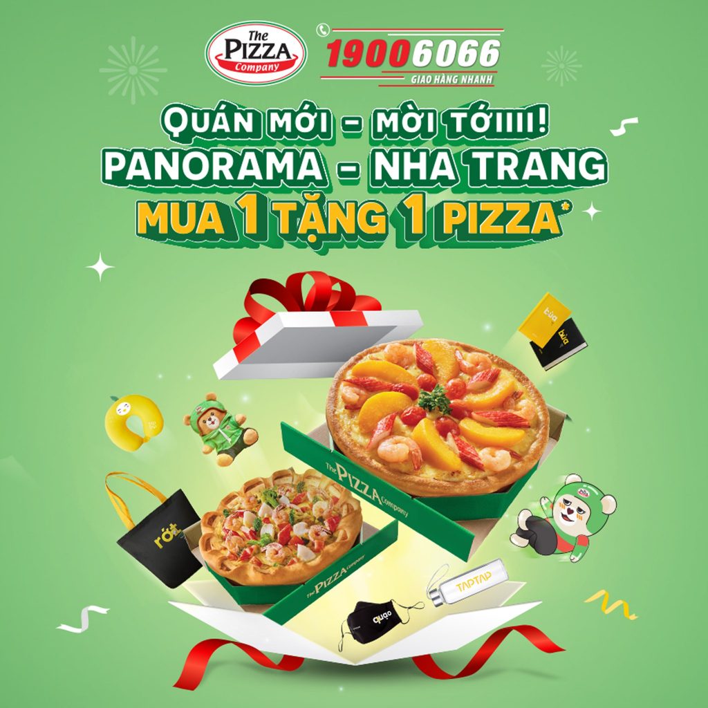 pizza companny khuyến mãi