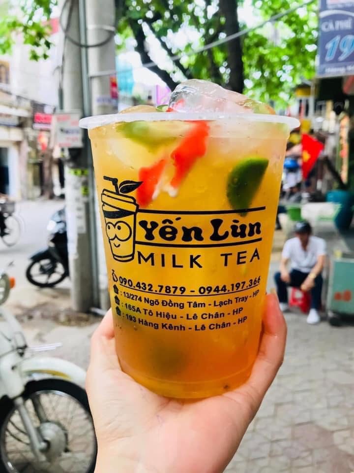 milk tea yến lùn