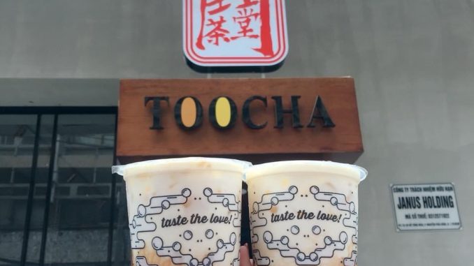 Toocha menu/ thực đơn/ giá