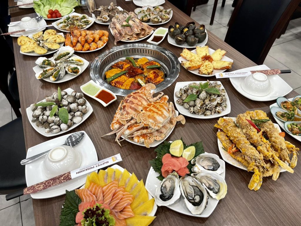 Buffet hải sản Poseidon