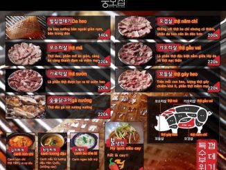 bbq ông mập menu