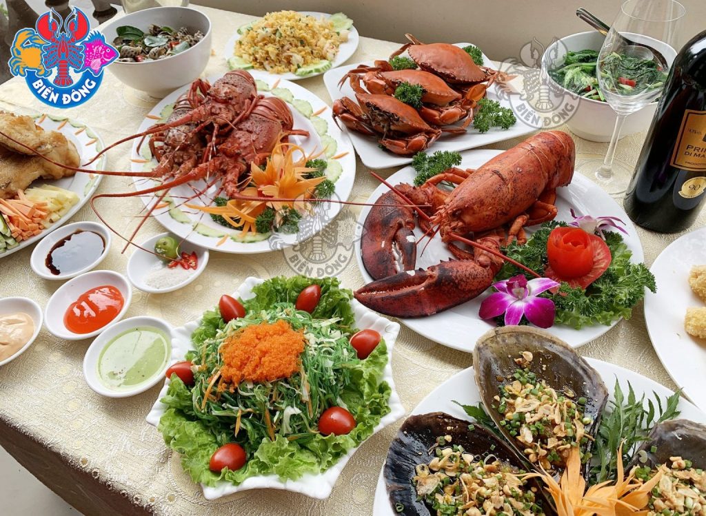 MENU HẢI SẢN BIỂN ĐÔNG CÓ GÌ