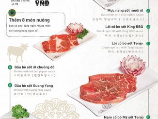 King BBQ Buffet Menu