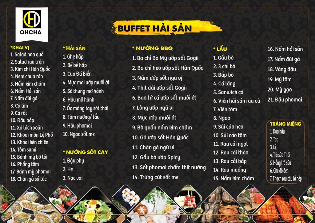 Buffet hải sản