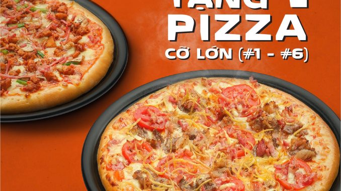 Pizza alfresco Khuyến Mãi mua 1