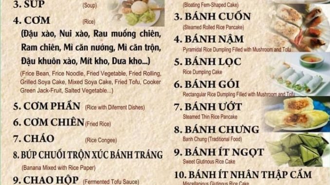 Quán Chay Bồ Đề