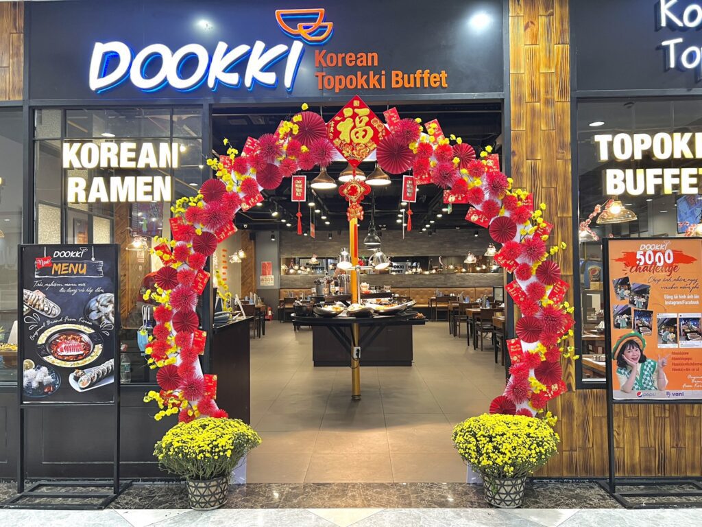 Buffet tokbokki Dookki 