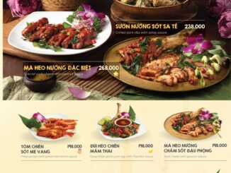 TSF Thai Street Food Menu