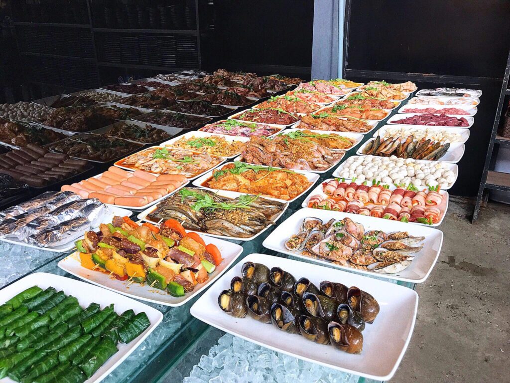 Buffet Béo Thủ Đức Menu