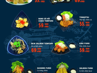 Sushi Cô Chủ Nhỏ menu