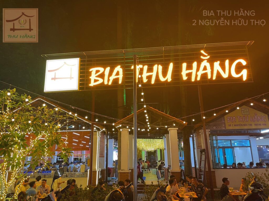 bia hơi thu hằng