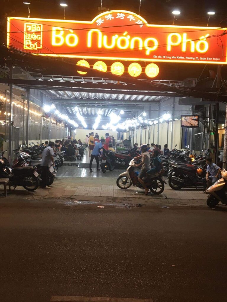 bò nướng phố