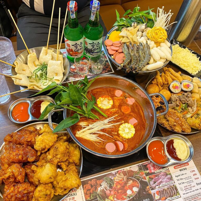 MANYO Tteokbokki Menu