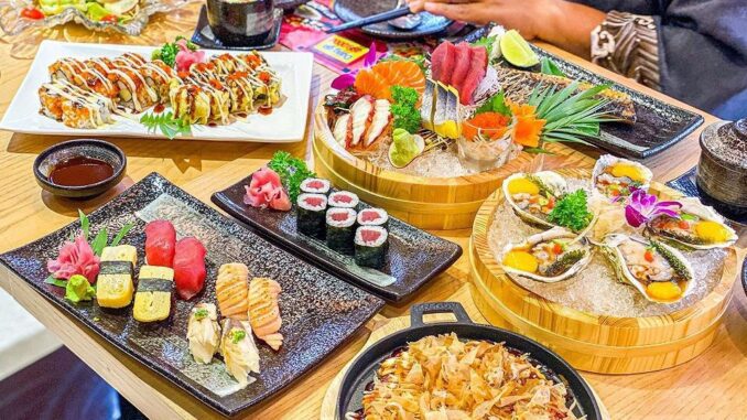 buffet Sushi  giá rẻ  TPHCM