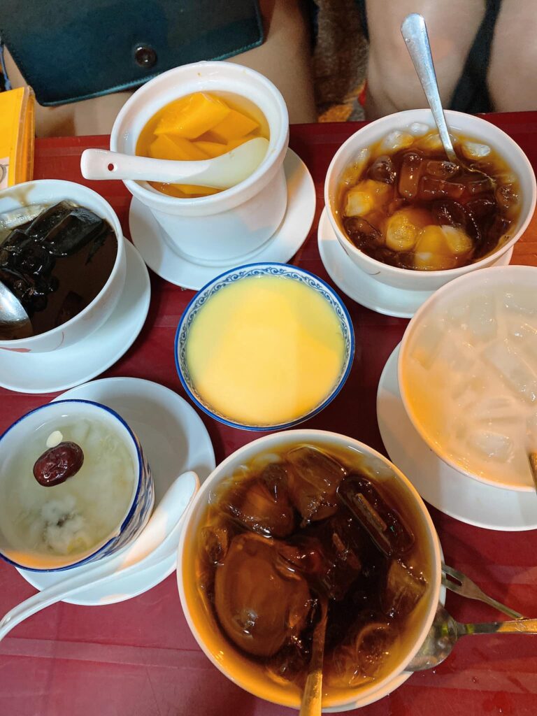 chè tường phong menu