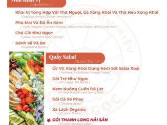 cơm niêu như ngọc menu