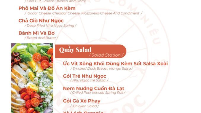 cơm niêu như ngọc menu