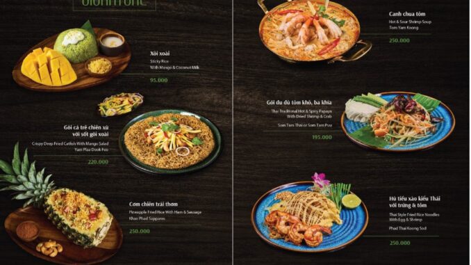 lạc thái menu