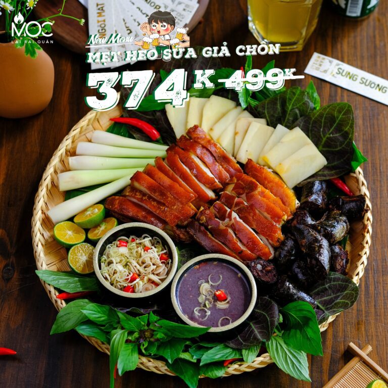 Mộc - Riêu & Nướng Menu